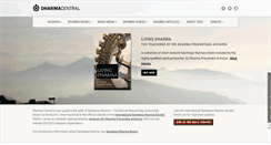 Desktop Screenshot of dharmacentral.com